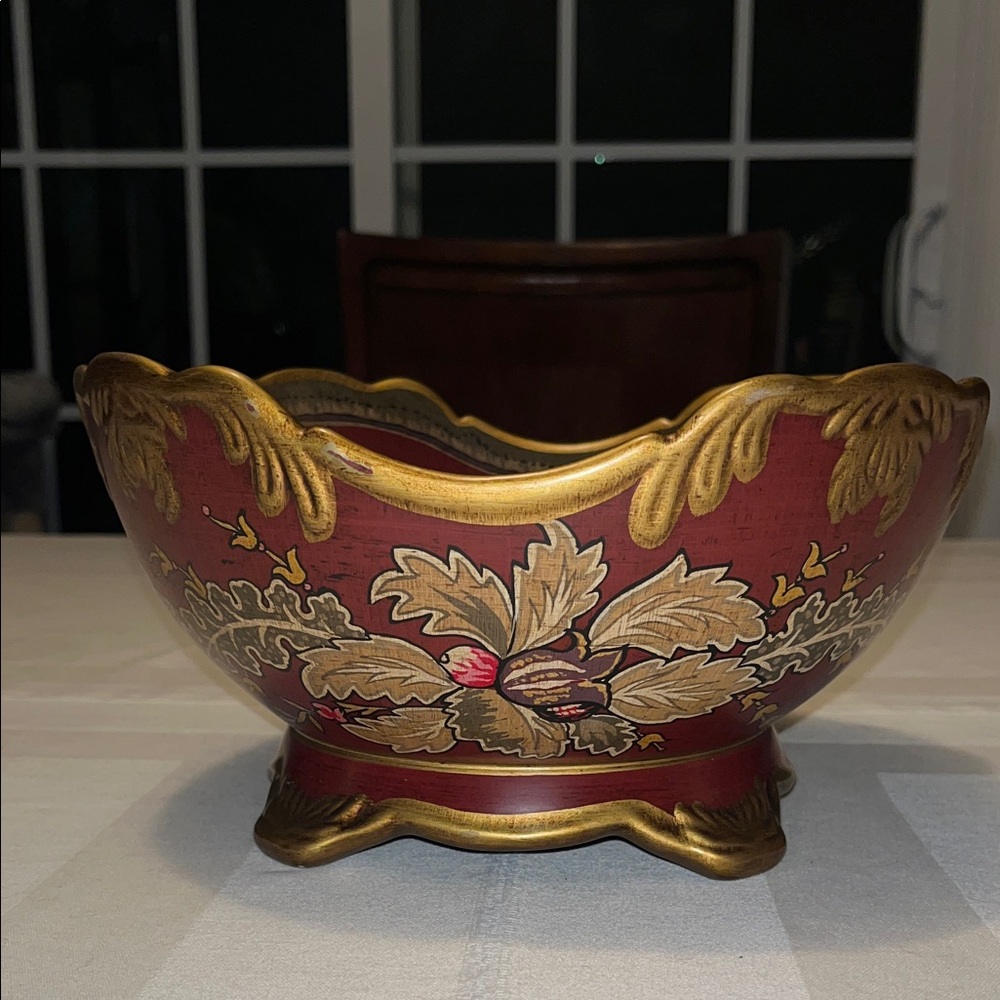 Vintage Elegant Home Decor Toyo Ceramic Decorative Bowl